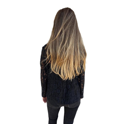 Women's Fashion Lace Shirt Suit